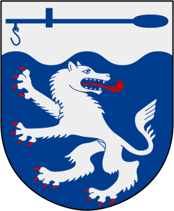 The coat of arms of Lycksele, Swede